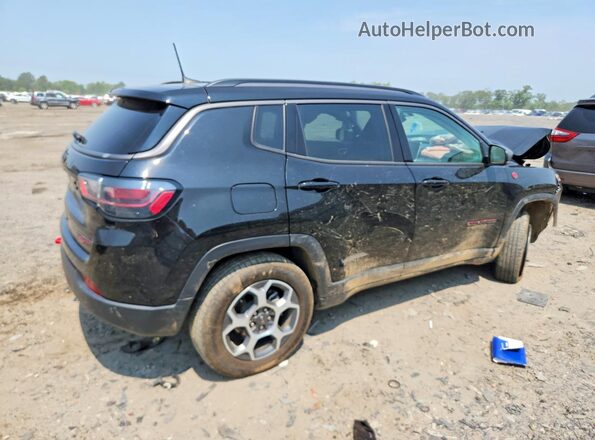 3C4NJDDB2NT191159 2022 JEEP COMPASS Black Задня права чверть