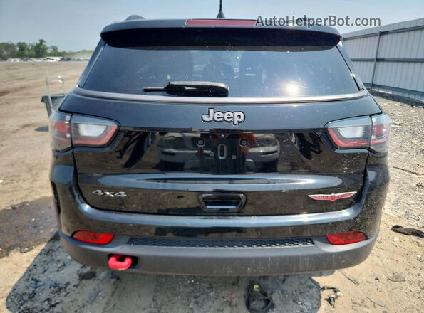 3C4NJDDB2NT191159 2022 JEEP COMPASS Black Вид ззаду