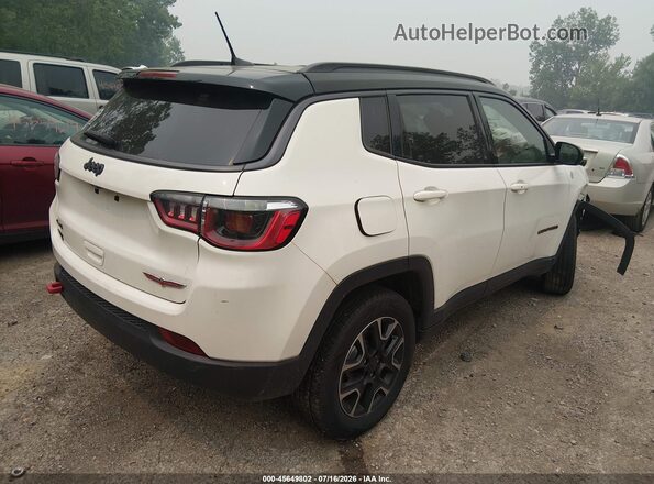 3C4NJDDB3KT650534 2019 JEEP COMPASS Белый Задняя правая четверть