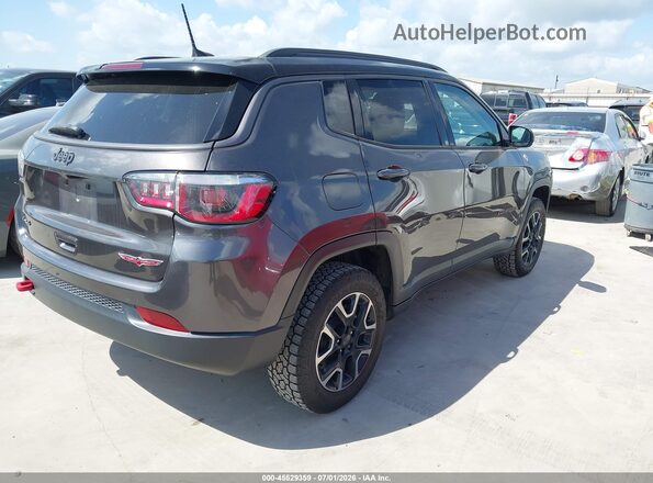 3C4NJDDB3KT721540 2019 JEEP COMPASS Gray Հետևի աջ