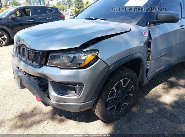 3C4NJDDB3LT170740 2020 JEEP COMPASS Gray Vista frontal