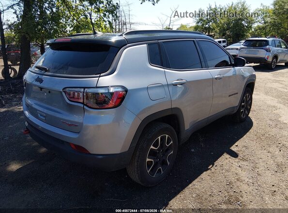 3C4NJDDB3LT170740 2020 JEEP COMPASS Gray Trasero derecho
