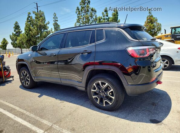 3C4NJDDB3LT177767 2020 JEEP COMPASS Black Rear left