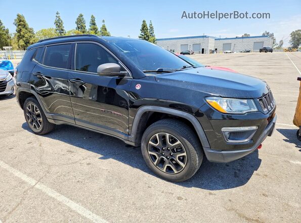 3C4NJDDB3LT177767 2020 JEEP COMPASS Black Front right
