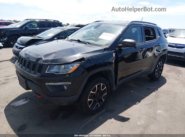 3C4NJDDB3LT200304 2020 JEEP COMPASS Black Передня ліва чверть