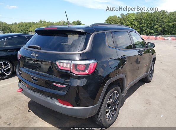 3C4NJDDB3LT200304 2020 JEEP COMPASS Black Задня права чверть