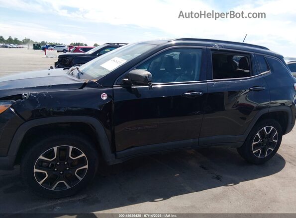 3C4NJDDB3LT200304 2020 JEEP COMPASS Black Панорамний вид салону 360°