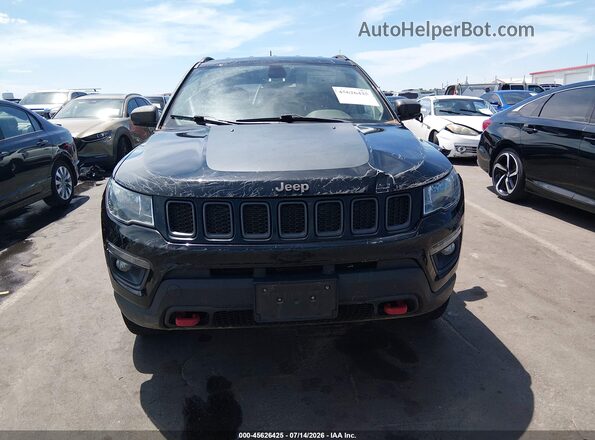 3C4NJDDB3LT200304 2020 JEEP COMPASS Black Вид щитка приладів