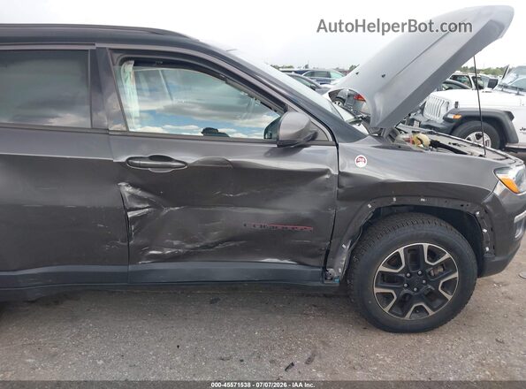 3C4NJDDB3MT556494 2021 JEEP COMPASS Black Front view
