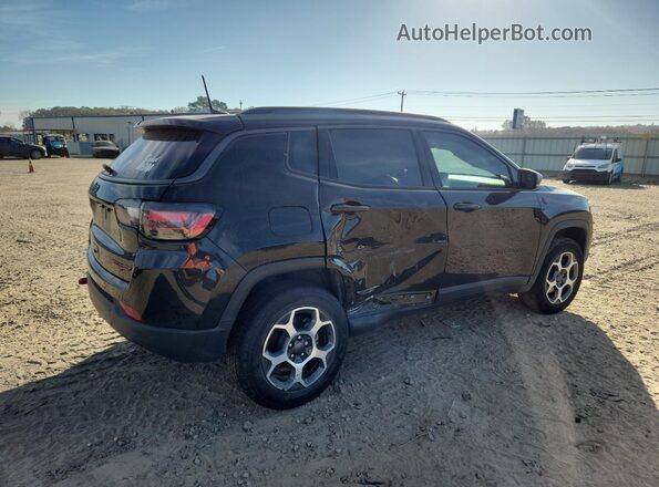 3C4NJDDB3NT190442 2022 JEEP COMPASS Black Задня права чверть