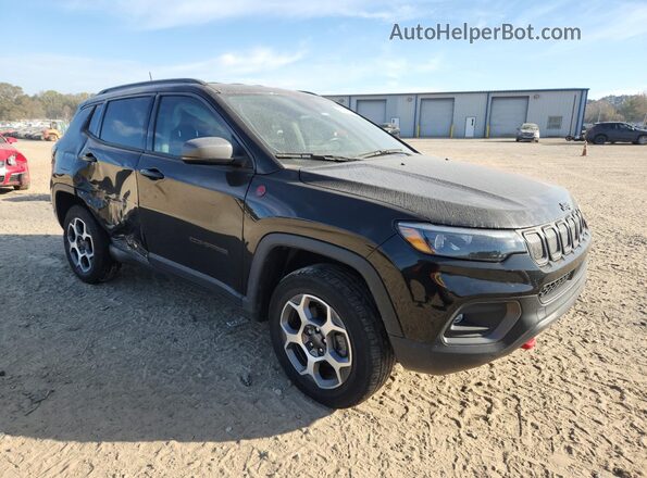 3C4NJDDB3NT190442 2022 JEEP COMPASS Black Передня права чверть
