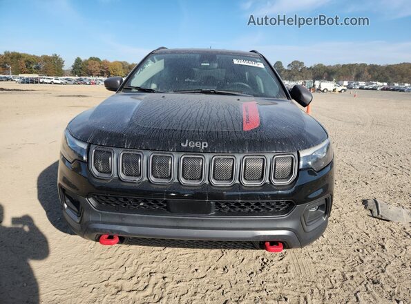 3C4NJDDB3NT190442 2022 JEEP COMPASS Black Вид спереду