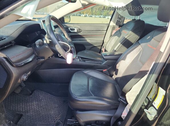 3C4NJDDB3NT190442 2022 JEEP COMPASS Black Вид салону спереду