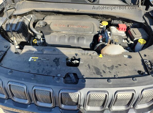 3C4NJDDB3NT190442 2022 JEEP COMPASS Black Вид задньої частини салону