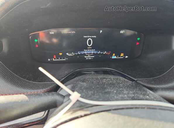 3C4NJDDB3NT190442 2022 JEEP COMPASS Black Вид щитка приладів