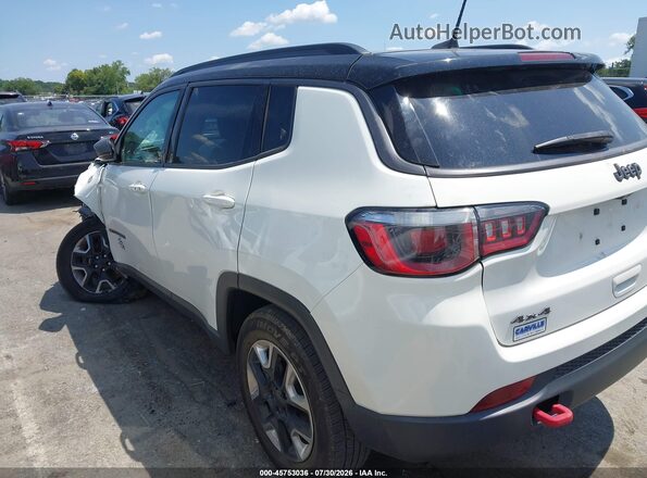 3C4NJDDB4JT210711 2018 JEEP COMPASS White Հետևի ձախ
