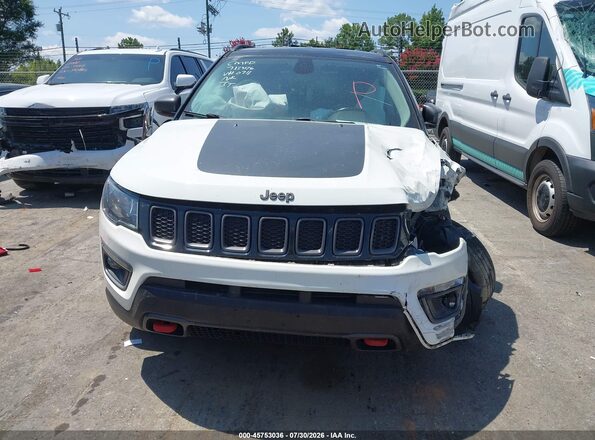 3C4NJDDB4JT210711 2018 JEEP COMPASS White Սարքավորումների վահանակի տեսք