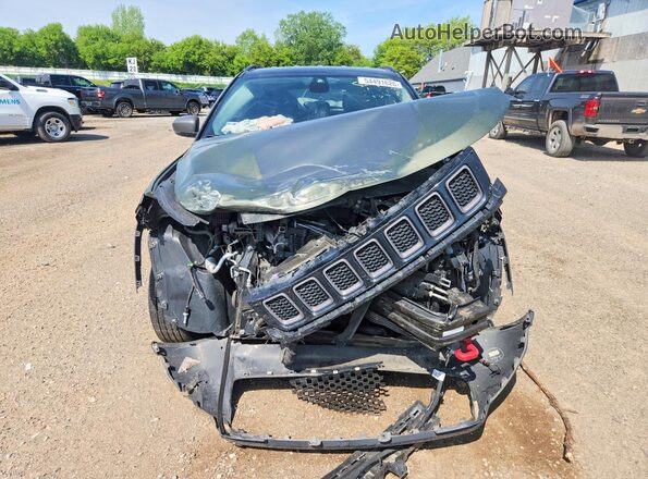 3C4NJDDB4JT373648 2018 JEEP COMPASS Green Դիմացի տեսք