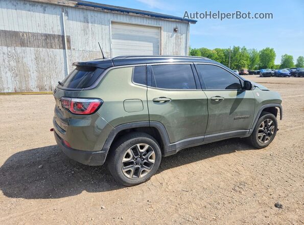 3C4NJDDB4JT373648 2018 JEEP COMPASS Green Հետևի աջ