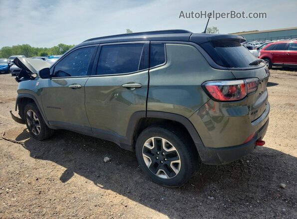 3C4NJDDB4JT373648 2018 JEEP COMPASS Green Հետևի ձախ