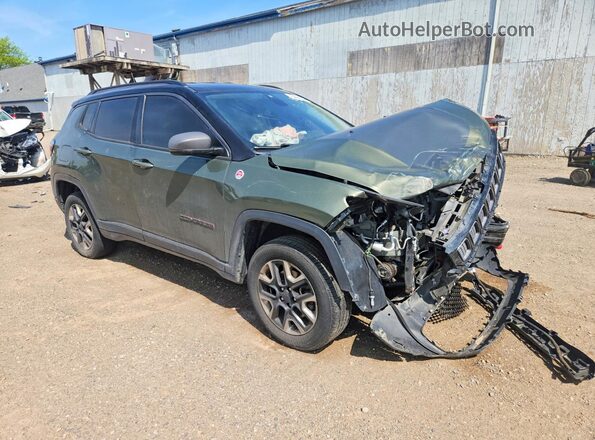 3C4NJDDB4JT373648 2018 JEEP COMPASS Green Առջևի աջ