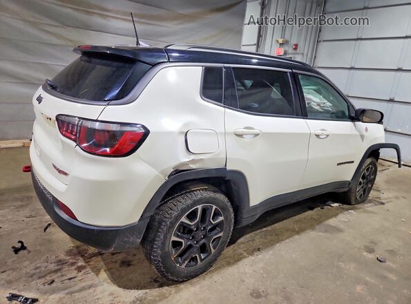 3C4NJDDB4KT667889 2019 JEEP COMPASS Белый Задняя правая четверть