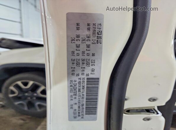 3C4NJDDB4KT667889 2019 JEEP COMPASS Белый Вид наклейки с VIN-кодом