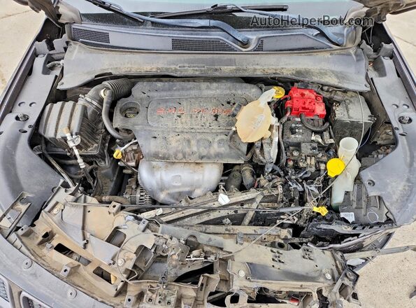 3C4NJDDB4KT733387 2019 JEEP COMPASS Gray Вид задньої частини салону