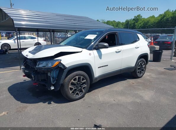3C4NJDDB4KT799969 2019 JEEP COMPASS White Передня ліва чверть