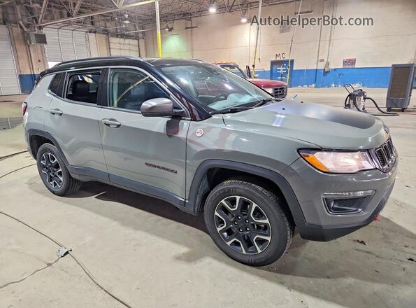3C4NJDDB4MT598317 2021 JEEP COMPASS Gray წინა მარჯვენა