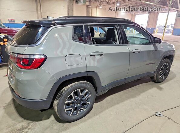 3C4NJDDB4MT598317 2021 JEEP COMPASS Gray უკანა მარჯვენა