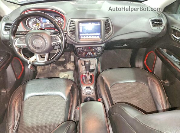 3C4NJDDB4MT598317 2021 JEEP COMPASS Gray წინა პანელის ხედი