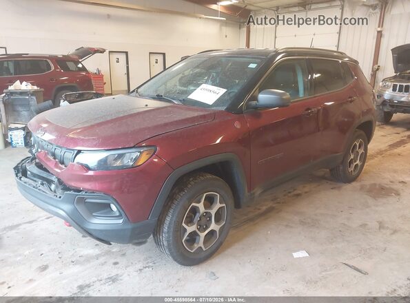 3C4NJDDB4NT162097 2022 JEEP COMPASS Red Przód lewy