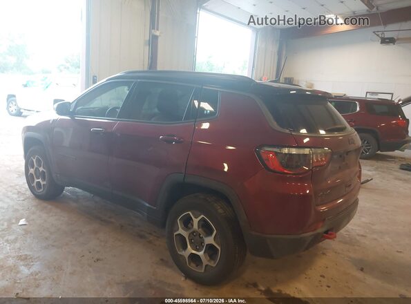 3C4NJDDB4NT162097 2022 JEEP COMPASS Red Tył lewy