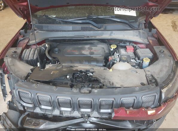 3C4NJDDB4NT162097 2022 JEEP COMPASS Red Widok z tyłu