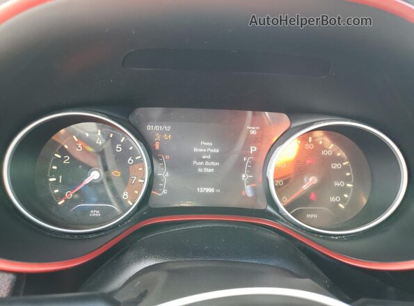 3C4NJDDB5JT179680 2018 JEEP COMPASS Серый Вид щитка приборов