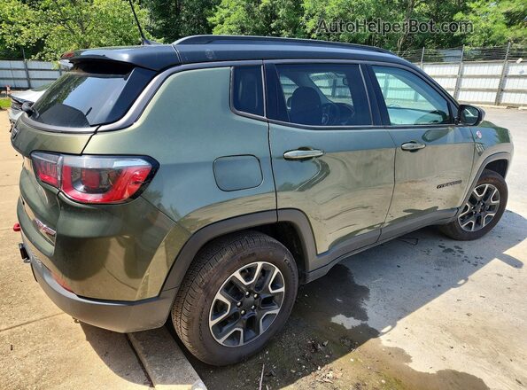 3C4NJDDB5KT653015 2019 JEEP COMPASS Green უკანა მარჯვენა