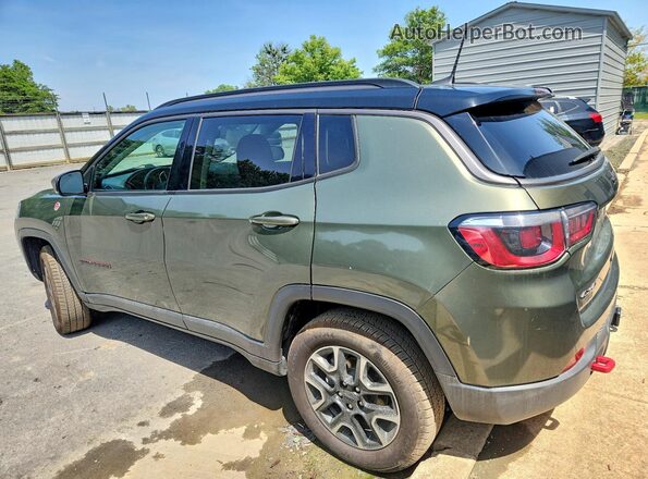 3C4NJDDB5KT653015 2019 JEEP COMPASS Green უკანა მარცხენა