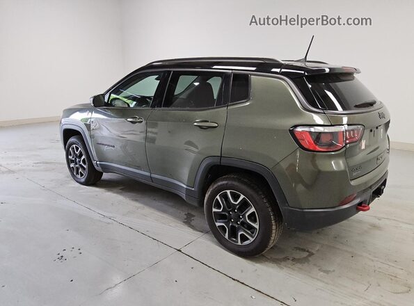3C4NJDDB5KT653015 2019 JEEP COMPASS Green 