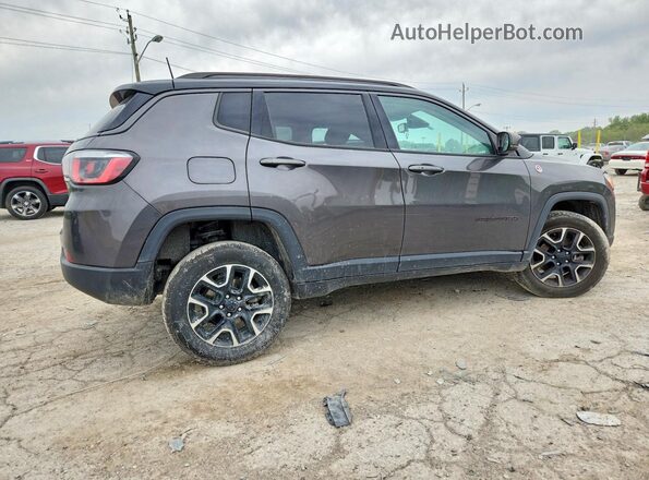 3C4NJDDB5LT207738 2020 JEEP COMPASS Gray Հետևի աջ