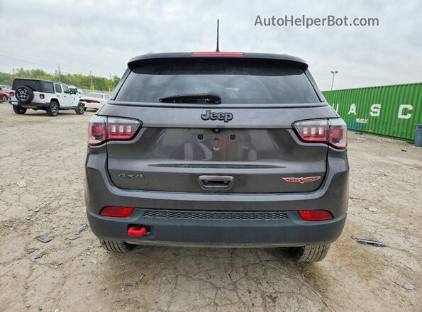 3C4NJDDB5LT207738 2020 JEEP COMPASS Gray Հետևի տեսք