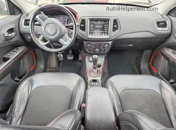 3C4NJDDB5LT207738 2020 JEEP COMPASS Gray Առջևի վահանակի տեսք