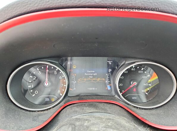 3C4NJDDB5LT207738 2020 JEEP COMPASS Gray Սարքավորումների վահանակի տեսք