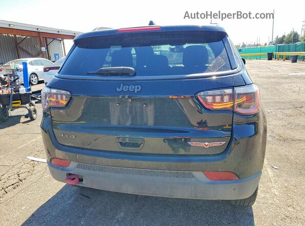 3C4NJDDB6HT641173 2017 JEEP COMPASS Black Հետևի տեսք