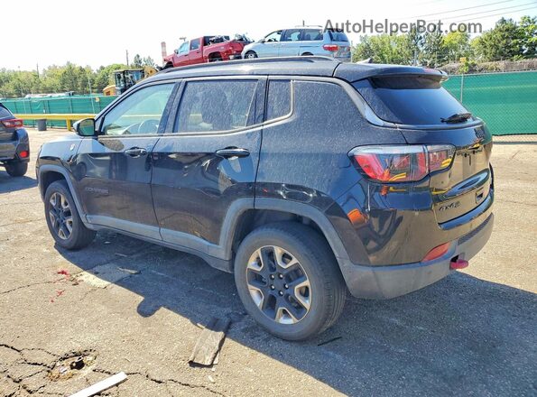 3C4NJDDB6HT641173 2017 JEEP COMPASS Black Հետևի ձախ