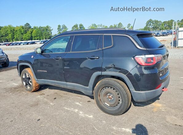 3C4NJDDB6JT130746 2018 JEEP COMPASS Black Հետևի ձախ