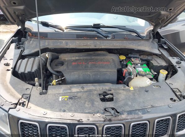 3C4NJDDB6JT210242 2018 JEEP COMPASS Gray Հետևի տեսք