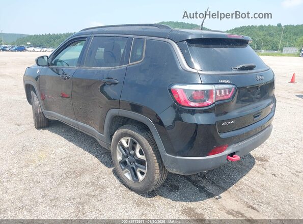 3C4NJDDB6JT223783 2018 JEEP COMPASS Black Tył lewy