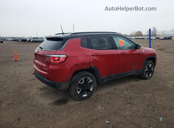 3C4NJDDB6JT403443 2018 JEEP COMPASS Красный Задняя правая четверть