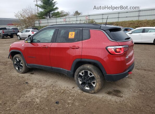 3C4NJDDB6JT403443 2018 JEEP COMPASS Красный Задняя левая четверть